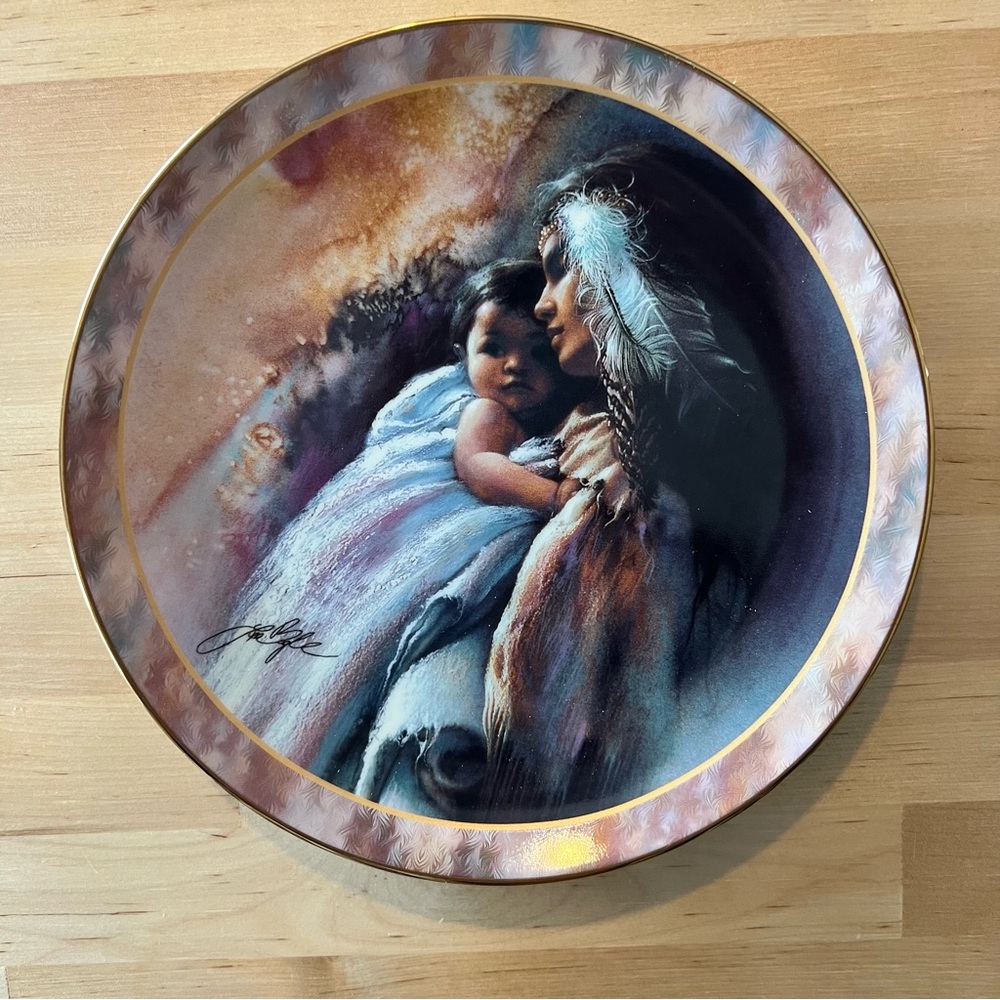 Vintage The Bradford Exchange 1996 by‎ Lee Bogle "Tender Moment"